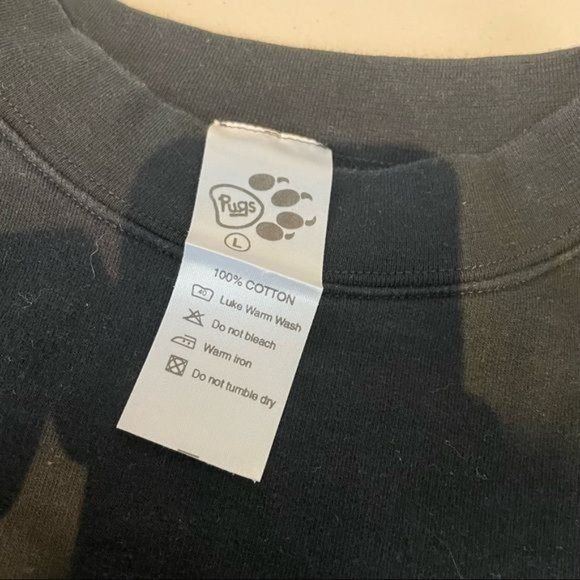 VINTAGE METALLIC GLITTER SPARKLE SAFARI WILD ANIMALS BIG CAT SWEATSHIRT BLACK L - Picture 4 of 5